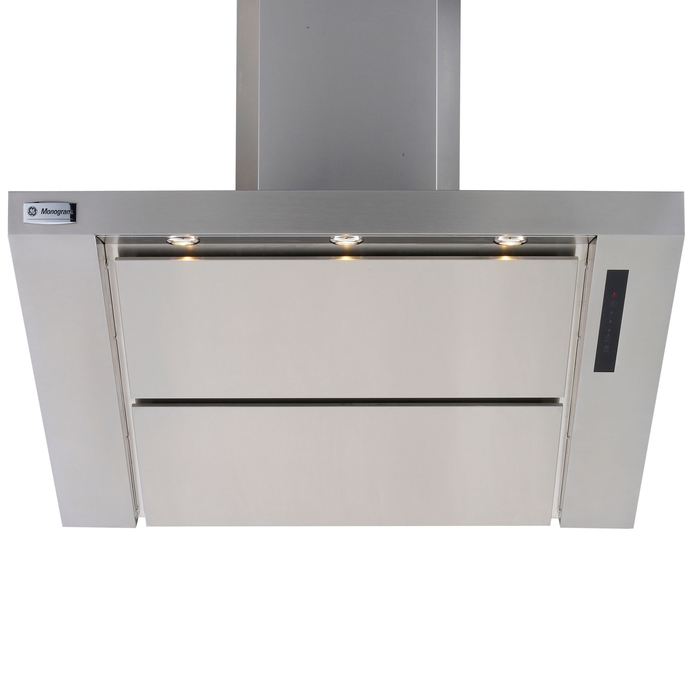 GE Monogram ZVE48PANSS Cooker Hood, Stainless Steel at JohnLewis