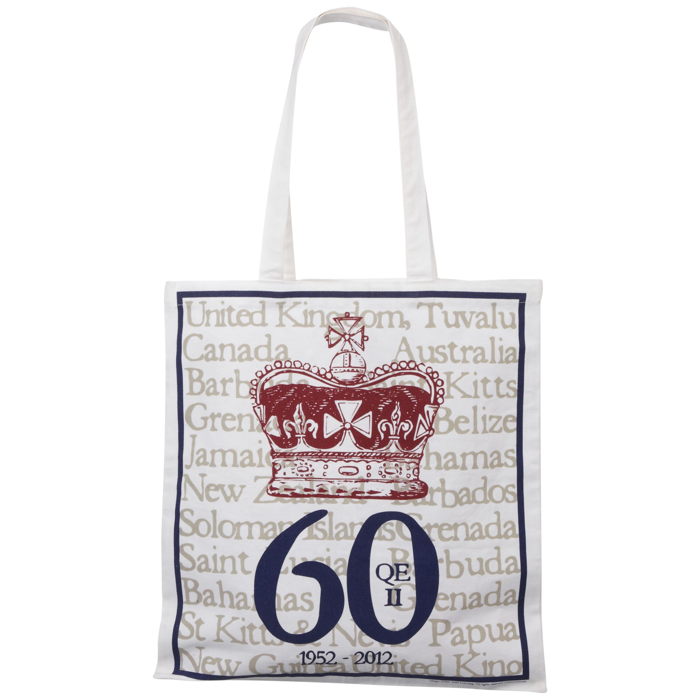 Diamond Jubilee Canvas Bag