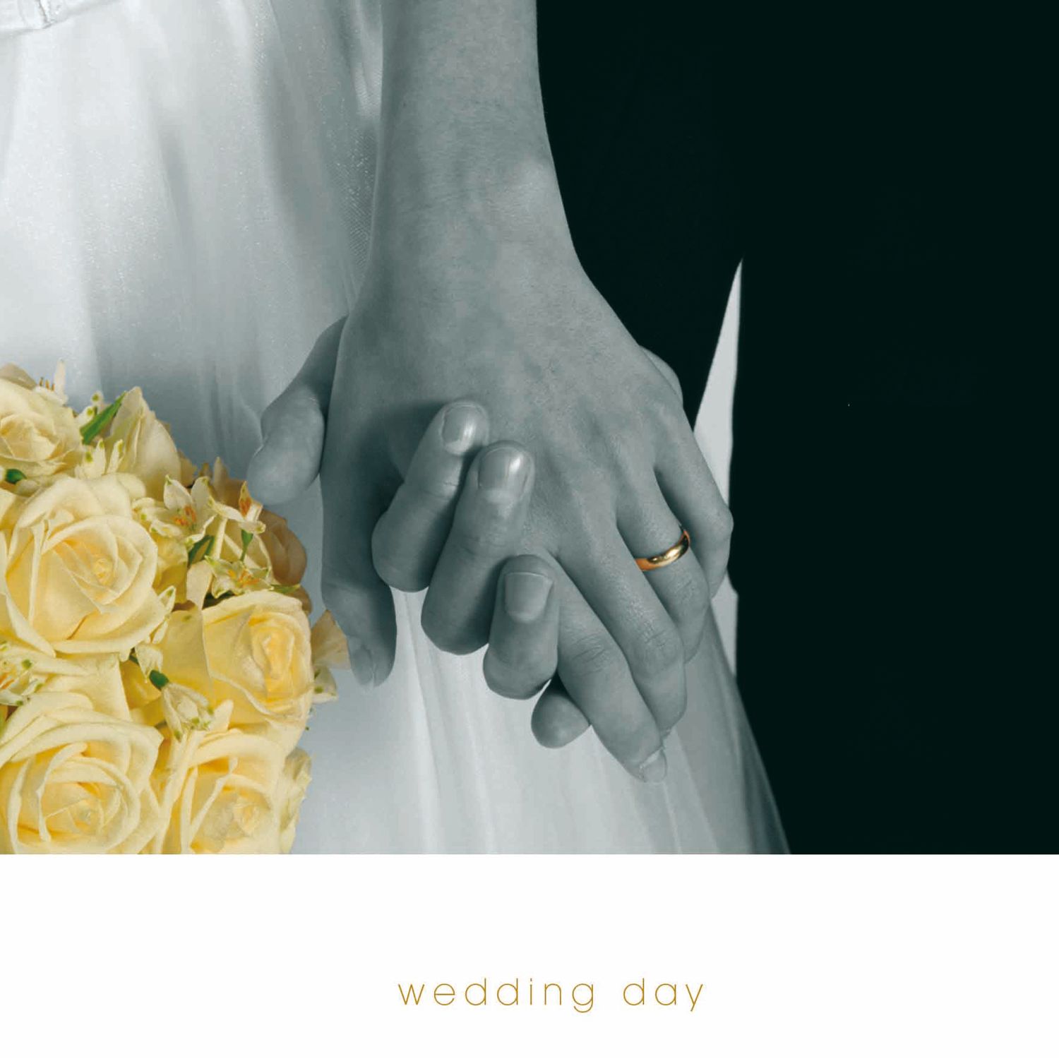 Woodmansterne Holding Hands Wedding Card