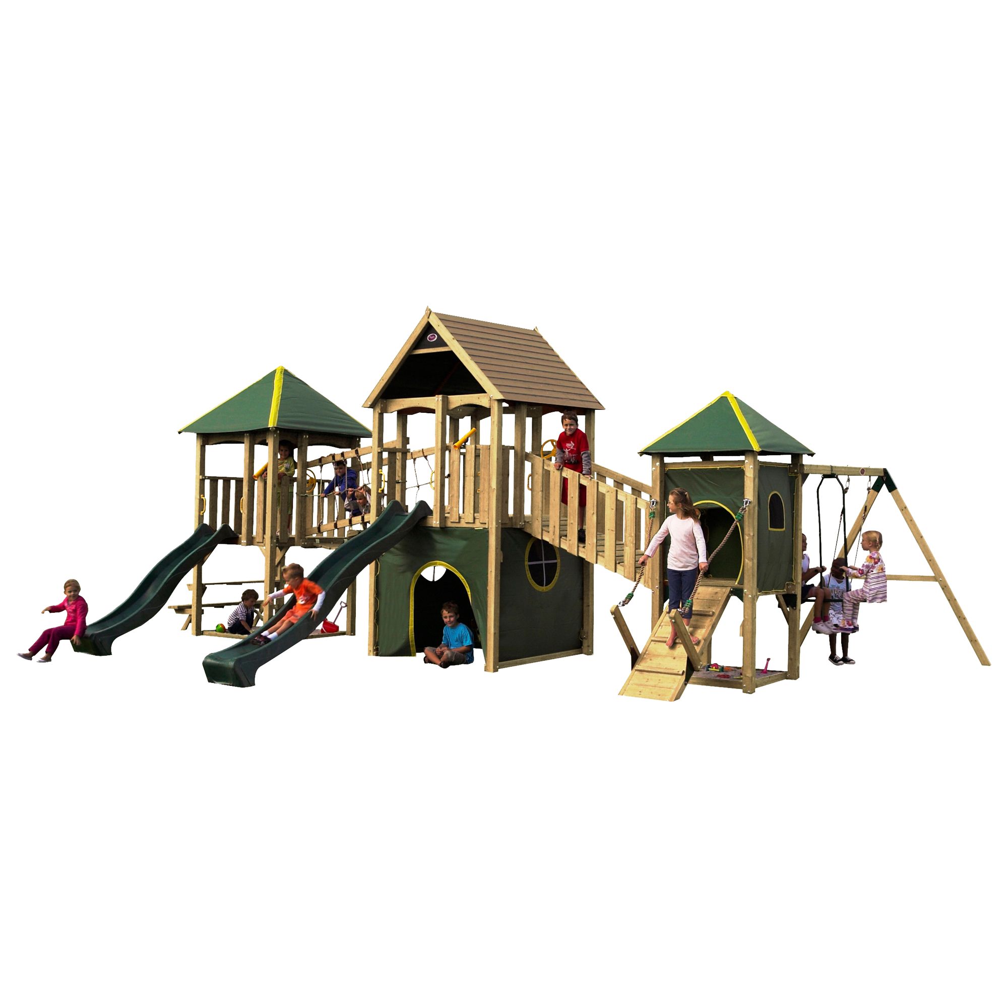 Plum Wildebeest Giant Wooden Play Centre