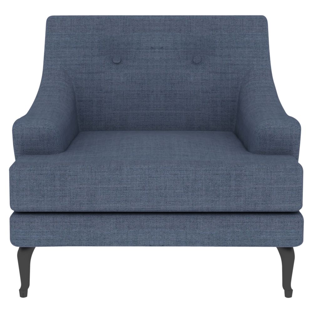 Matthew Hilton for Case Sissinghurst Armchair, Steel Blue at JohnLewis