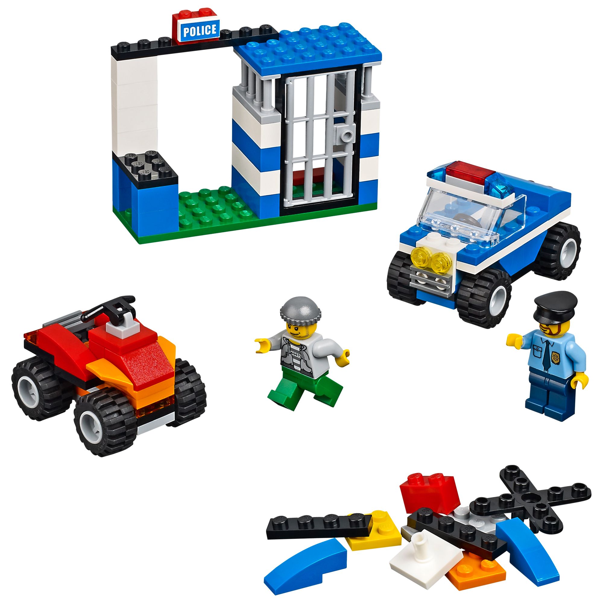 Lego Bricks & More Police Building Set