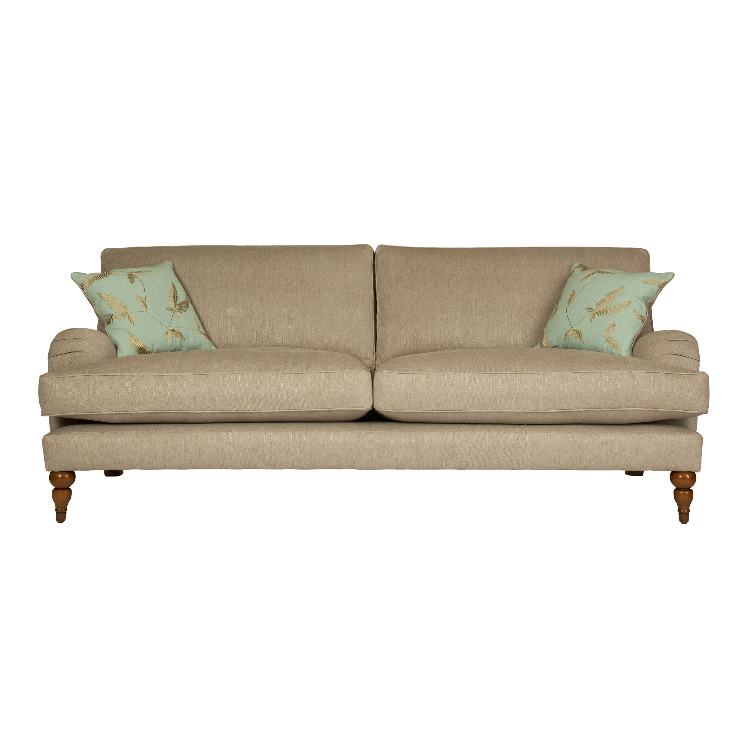John Lewis Penryn Grand Sofa, Linen / Elna at John Lewis