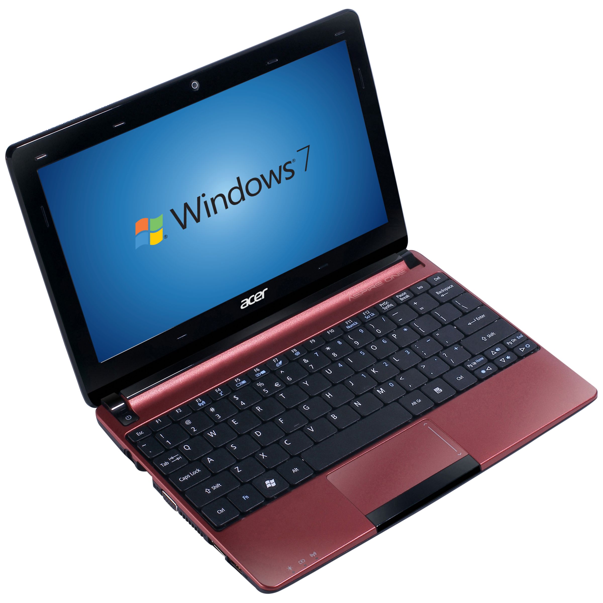 Acer Aspire D270 Netbook Intel Atom 16GHz 1GB RAM 320GB with 101quot Display Red