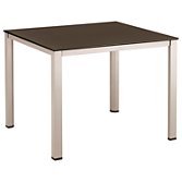 Kettler Basic Plus Square 4 Seater Outdoor Dining Table, Aluminium, width 95cm