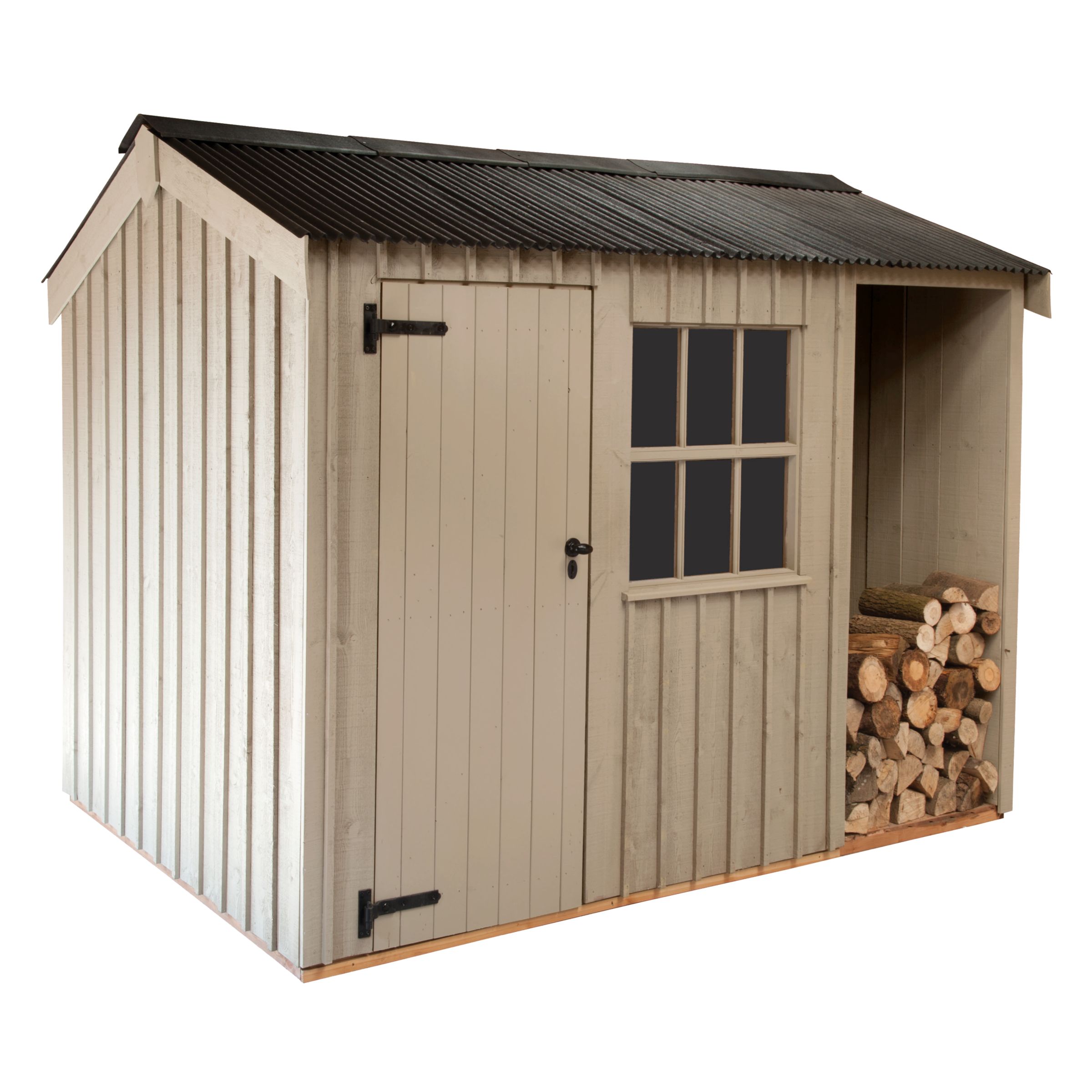 National Trust by Crane Blickling FSC Garden Shed, Dome Ochre, 2.4x3m at John Lewis