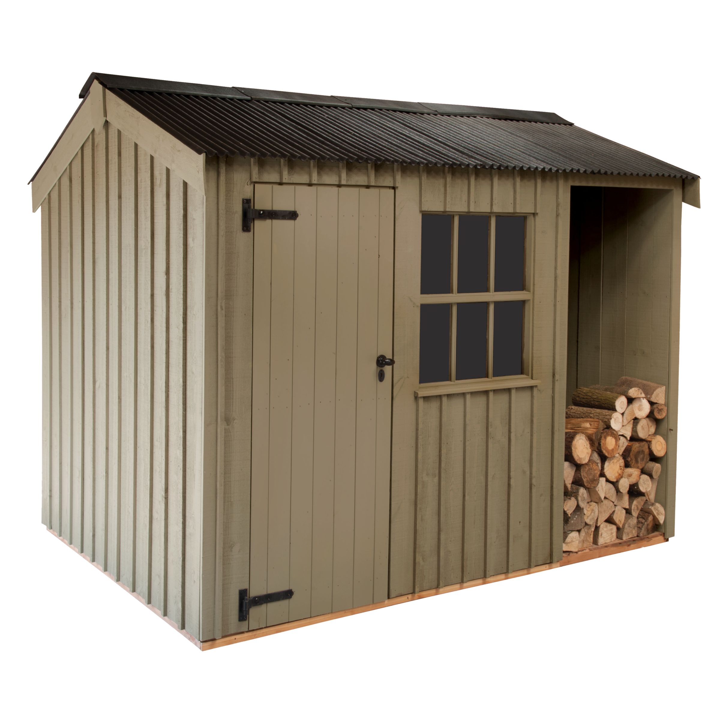 National Trust by Crane Blickling FSC Garden Shed, Wades Lantern, 2.4x3m at John Lewis