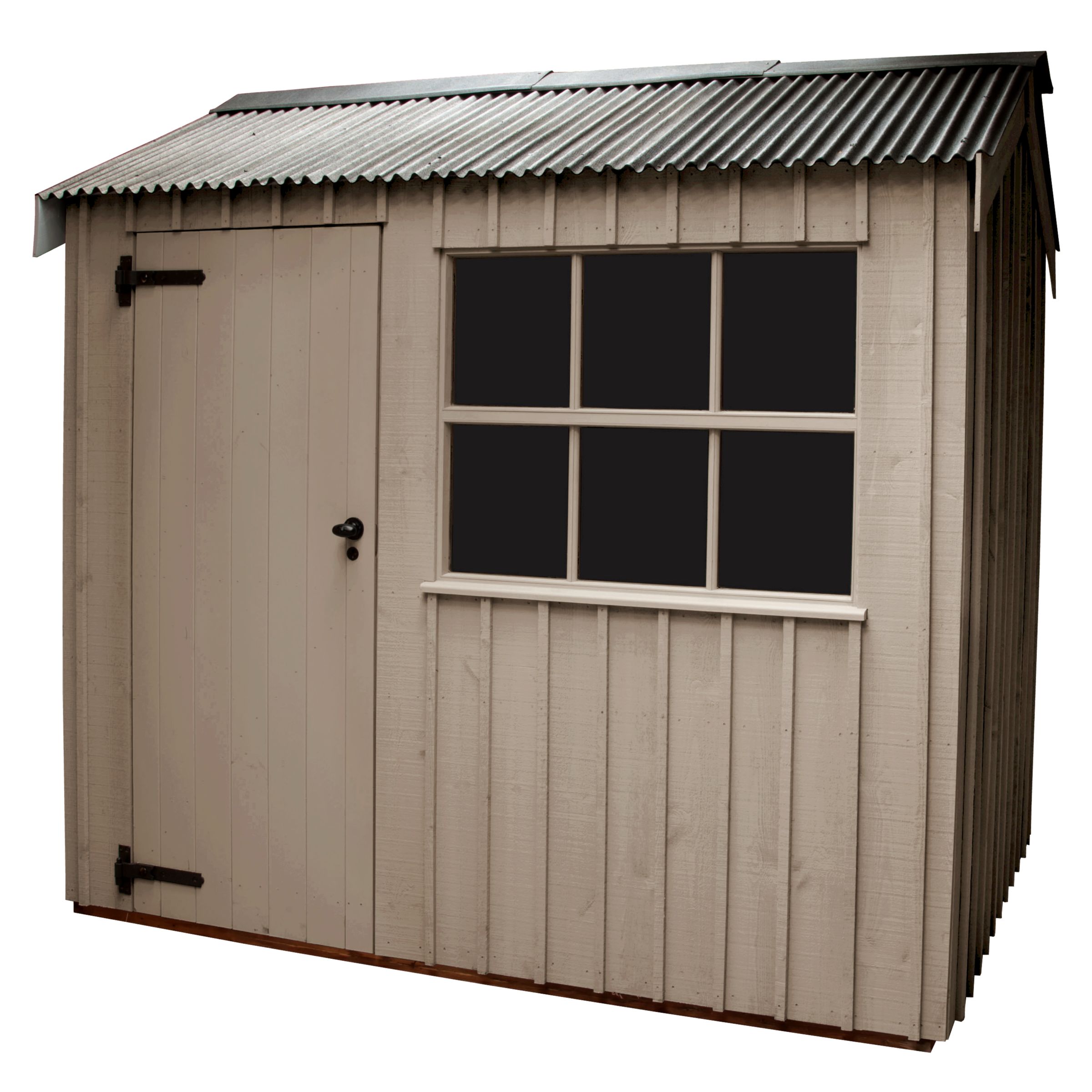 National Trust by Crane Felbrigg FSC Garden Shed, Dome Ochre, 1.8x2.4m at John Lewis