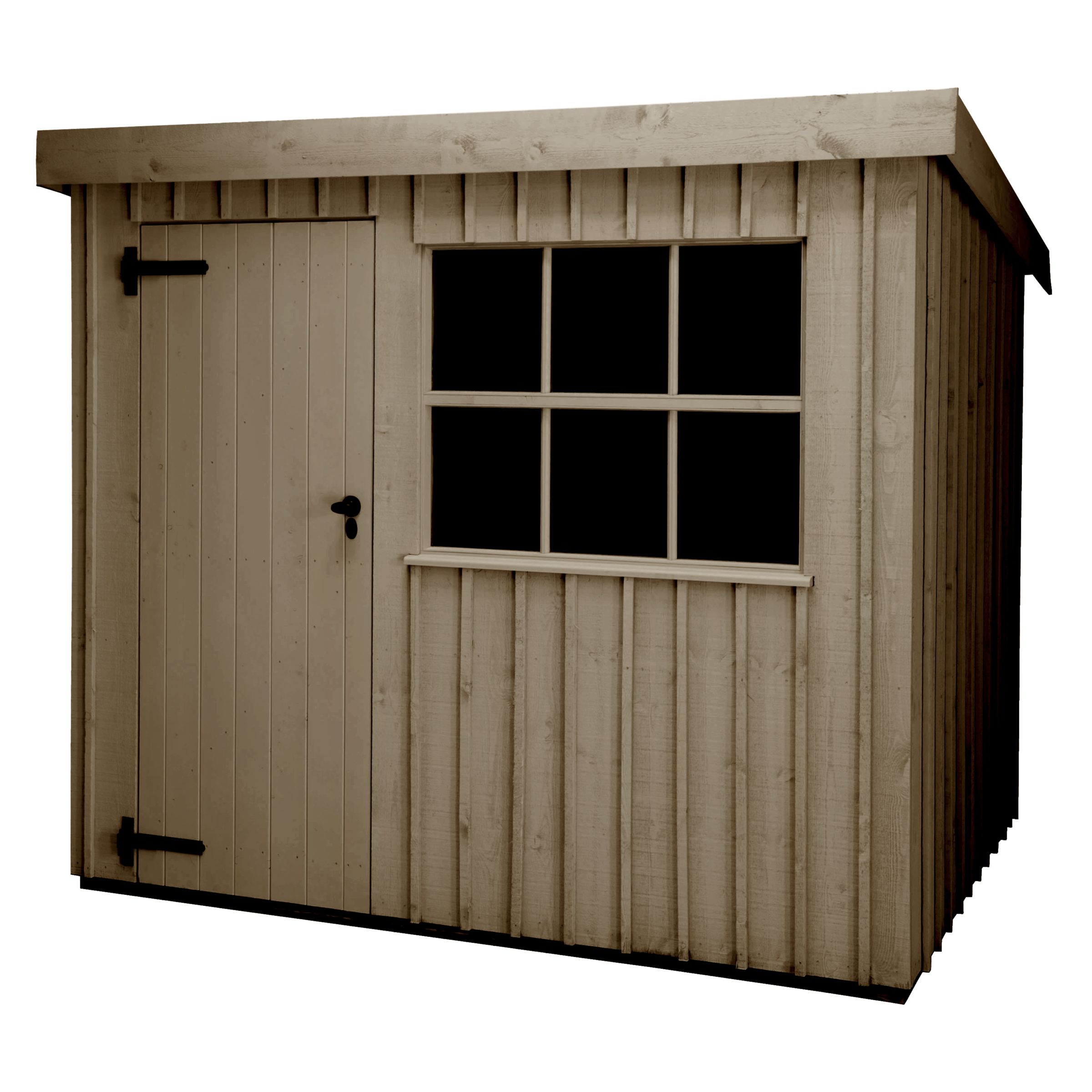National Trust by Crane Oxburgh FSC Garden Shed, Wades Lantern, 1.8x3m at JohnLewis