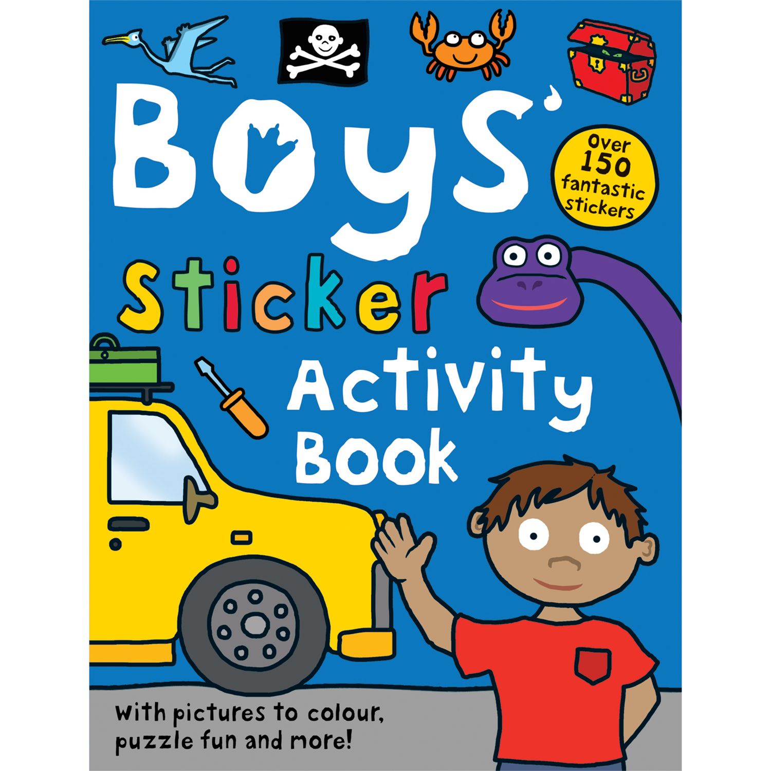 Boys' Sticker Activity Book