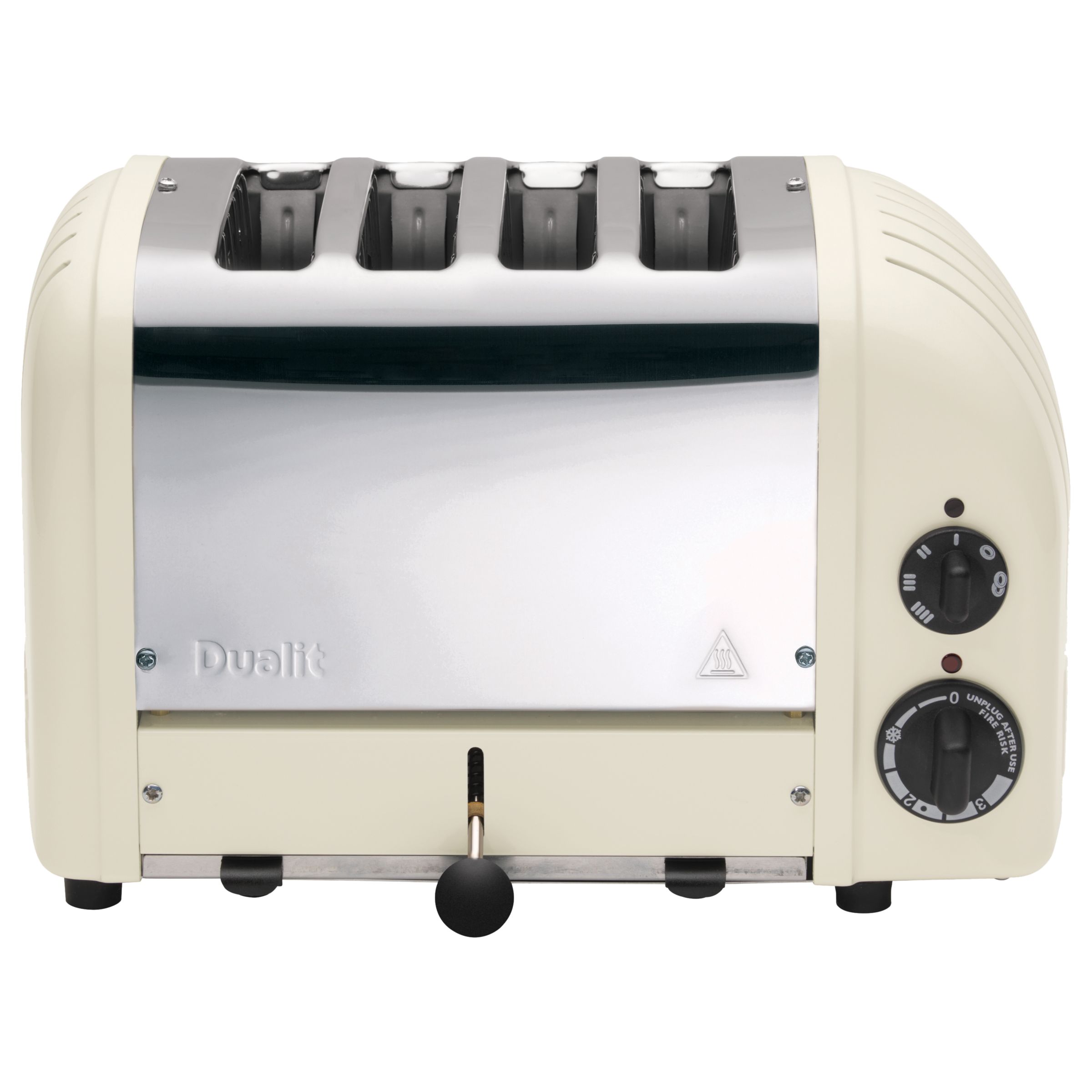 Dualit NewGen Toaster, 4-Slice, Canvas White at John Lewis