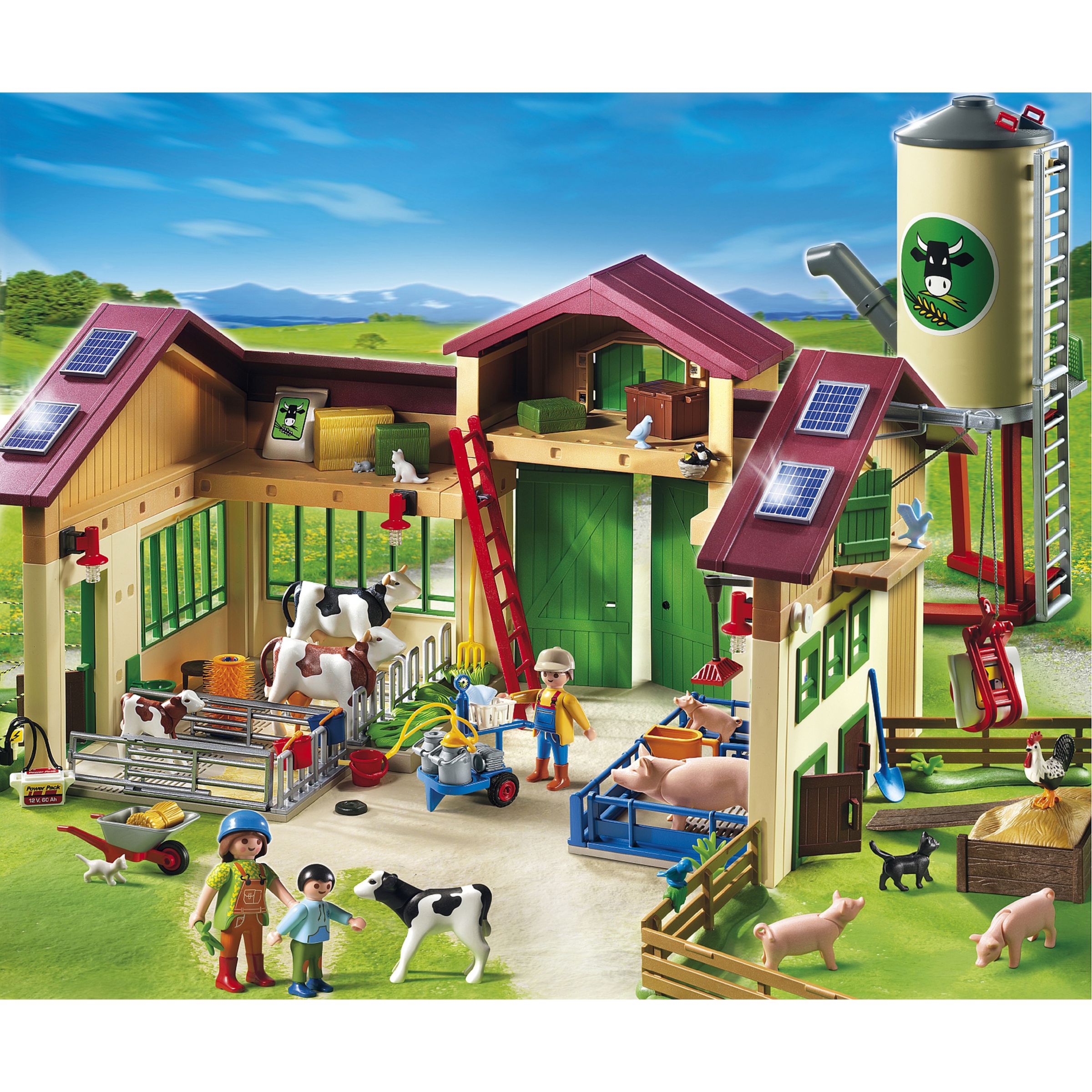 Click here for Playmobil Barn with Silo