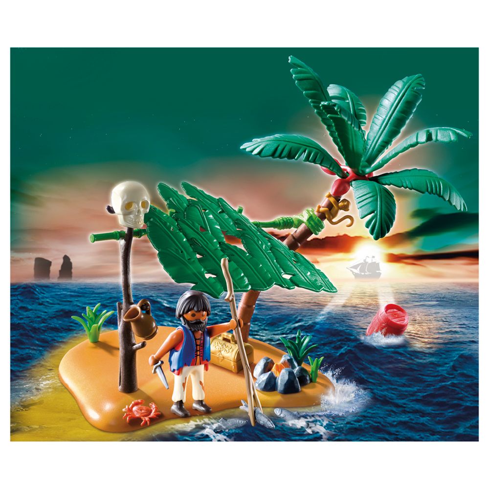 Playmobil Pirates Cast Away On Palm Island