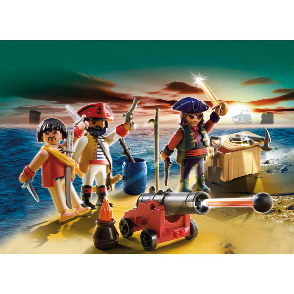 Playmobil Pirates Pirate Commander And Armoury