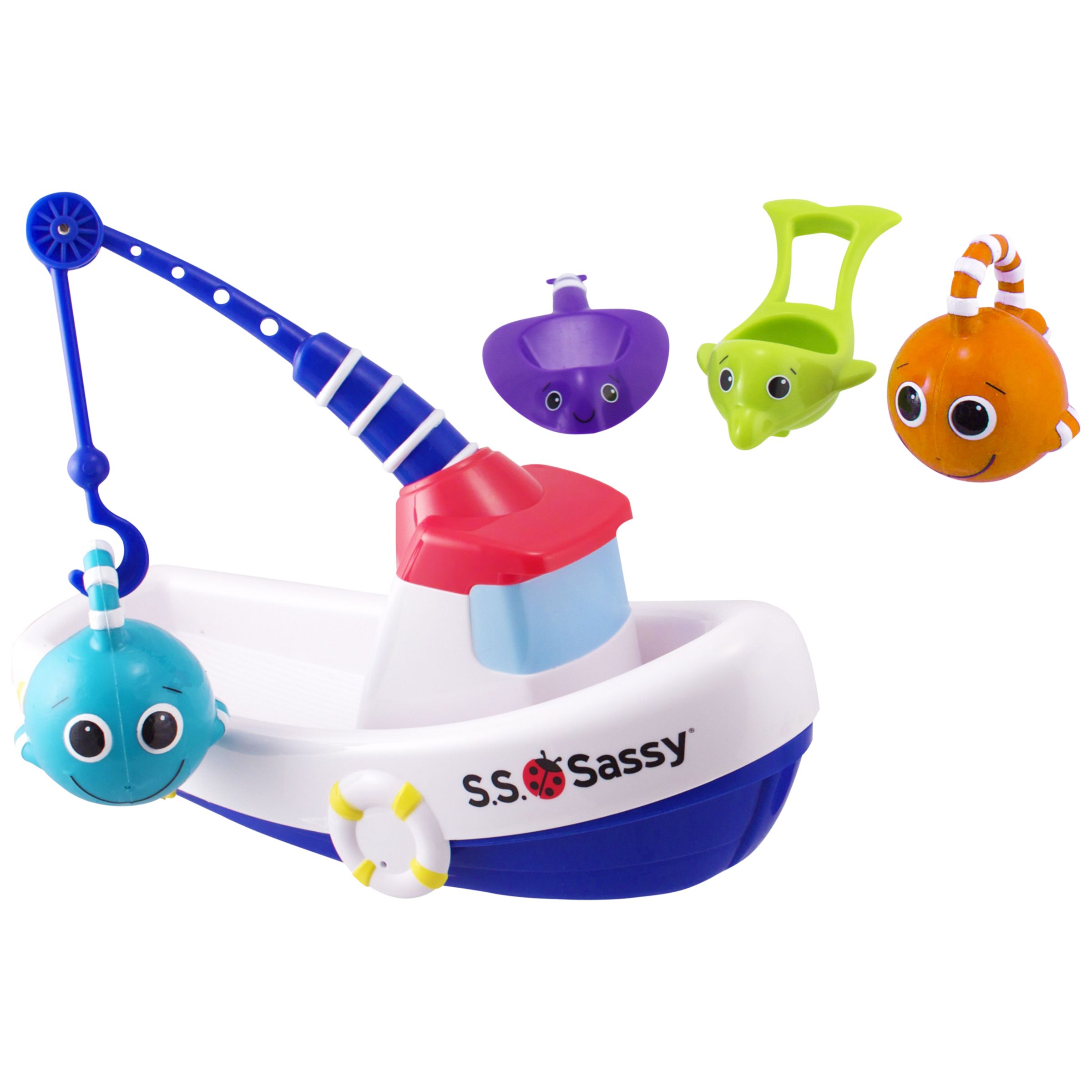 Sassy Fishing Boat Bath Toy