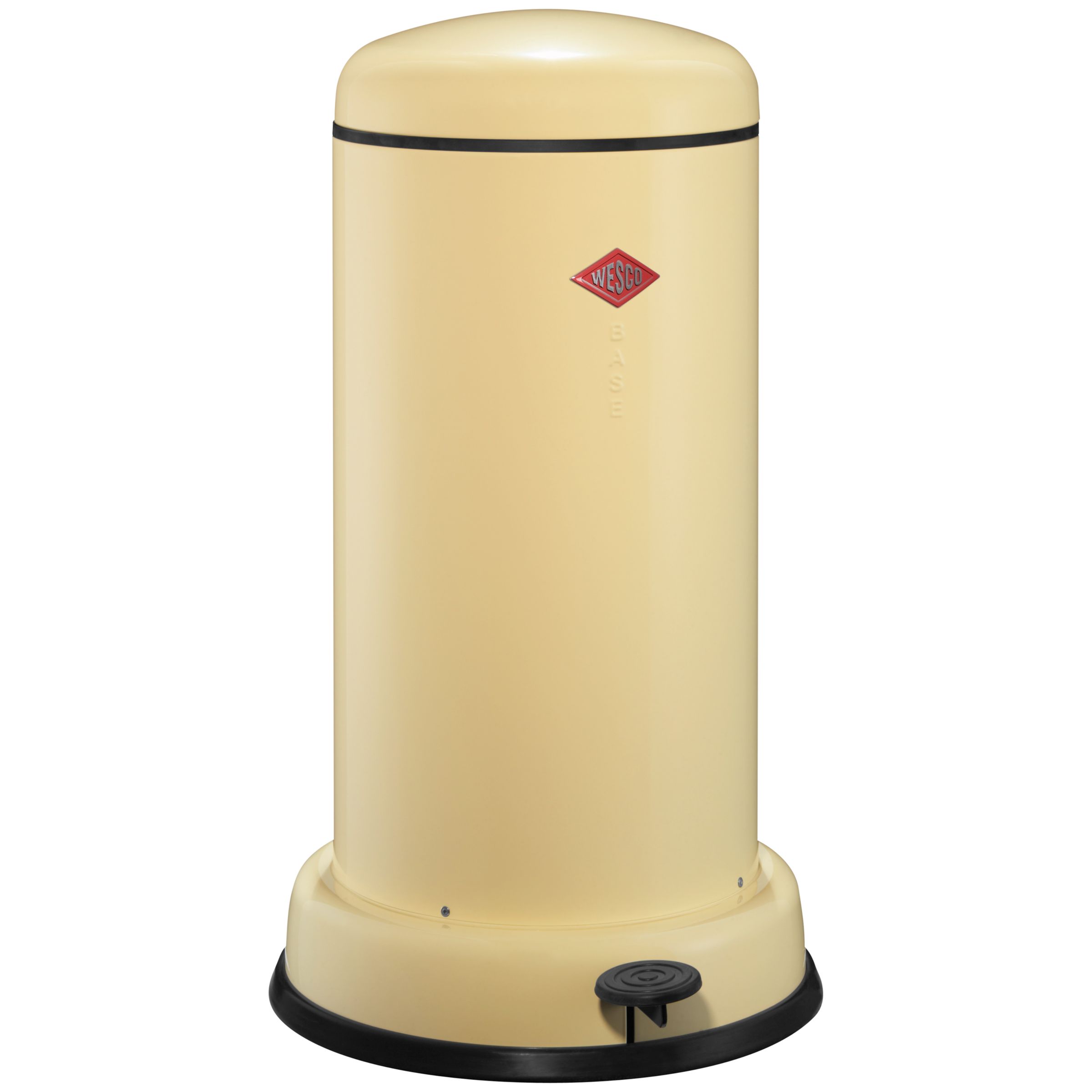 Wesco Baseboy Pedal Bin, 20L, Almond at John Lewis