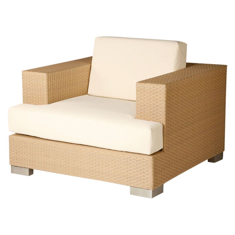Barlow Tyrie Arizona Outdoor Armchair, Sahara / White Sand