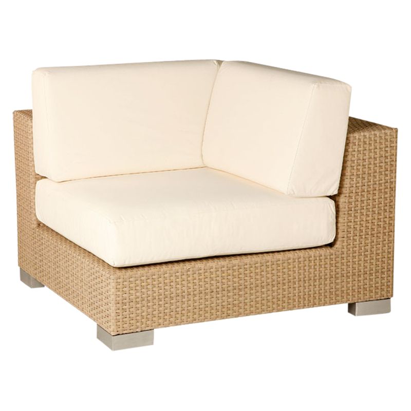 Barlow Tyrie Arizona Outdoor Corner Unit, Sahara/White