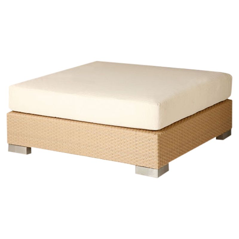 Barlow Tyrie Arizona Small Outdoor Ottoman, Sahara