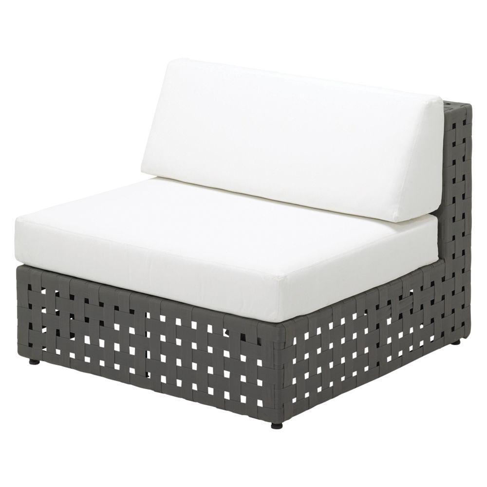 Gloster Linea Modular Waterproof Outdoor Centre Unit, Ivory at John Lewis