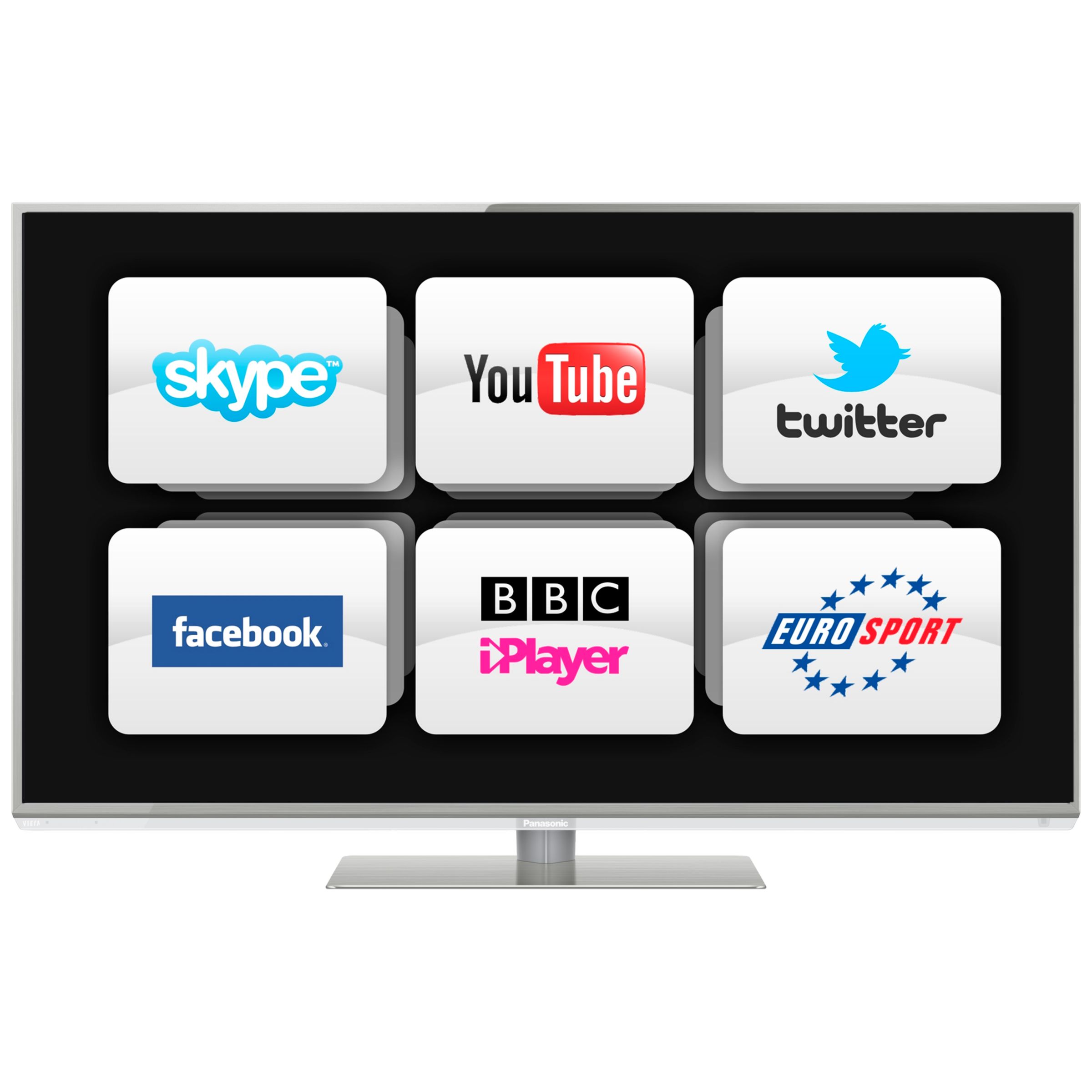 Panasonic Viera TX-L47DT50B LED 3D Smart TV, 47", Freeview/Freesat HD with FREE 2x 3D Glasses at JohnLewis