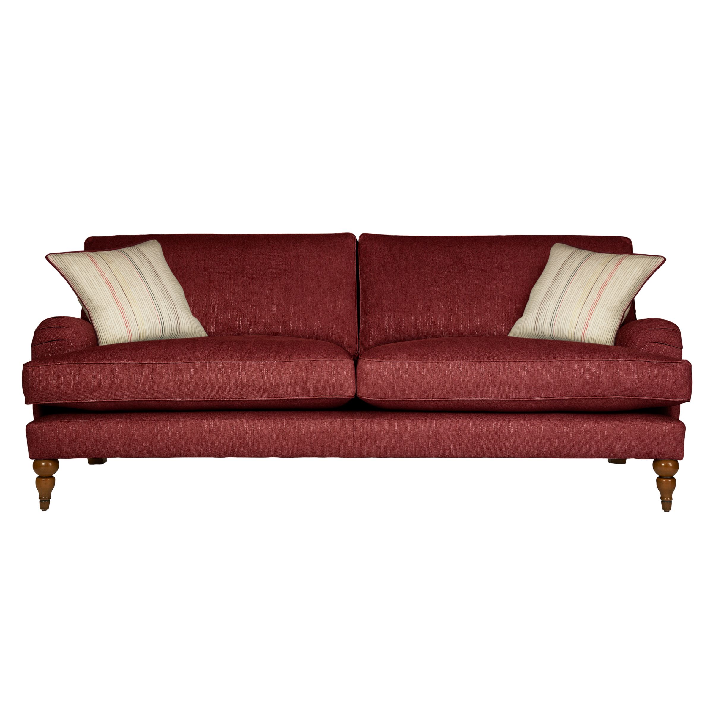 John Lewis Penryn Grand Sofa, Bordeaux / Sackville at John Lewis