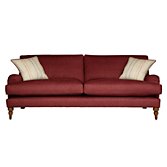 John Lewis Penryn Grand Sofa, Bordeaux / Sackville, width 228cm