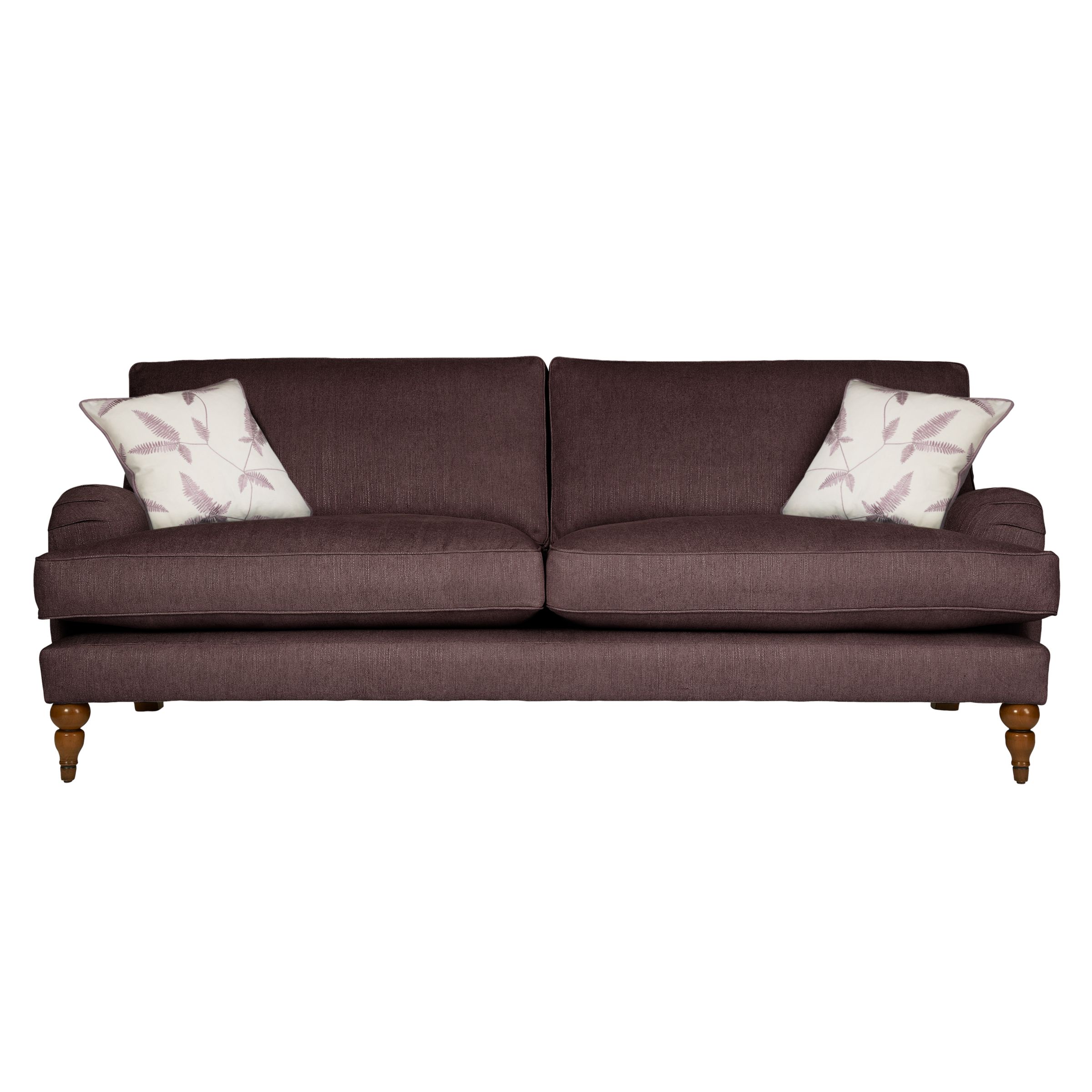 John Lewis Penryn Grand Sofa, Mauve / Elna at John Lewis