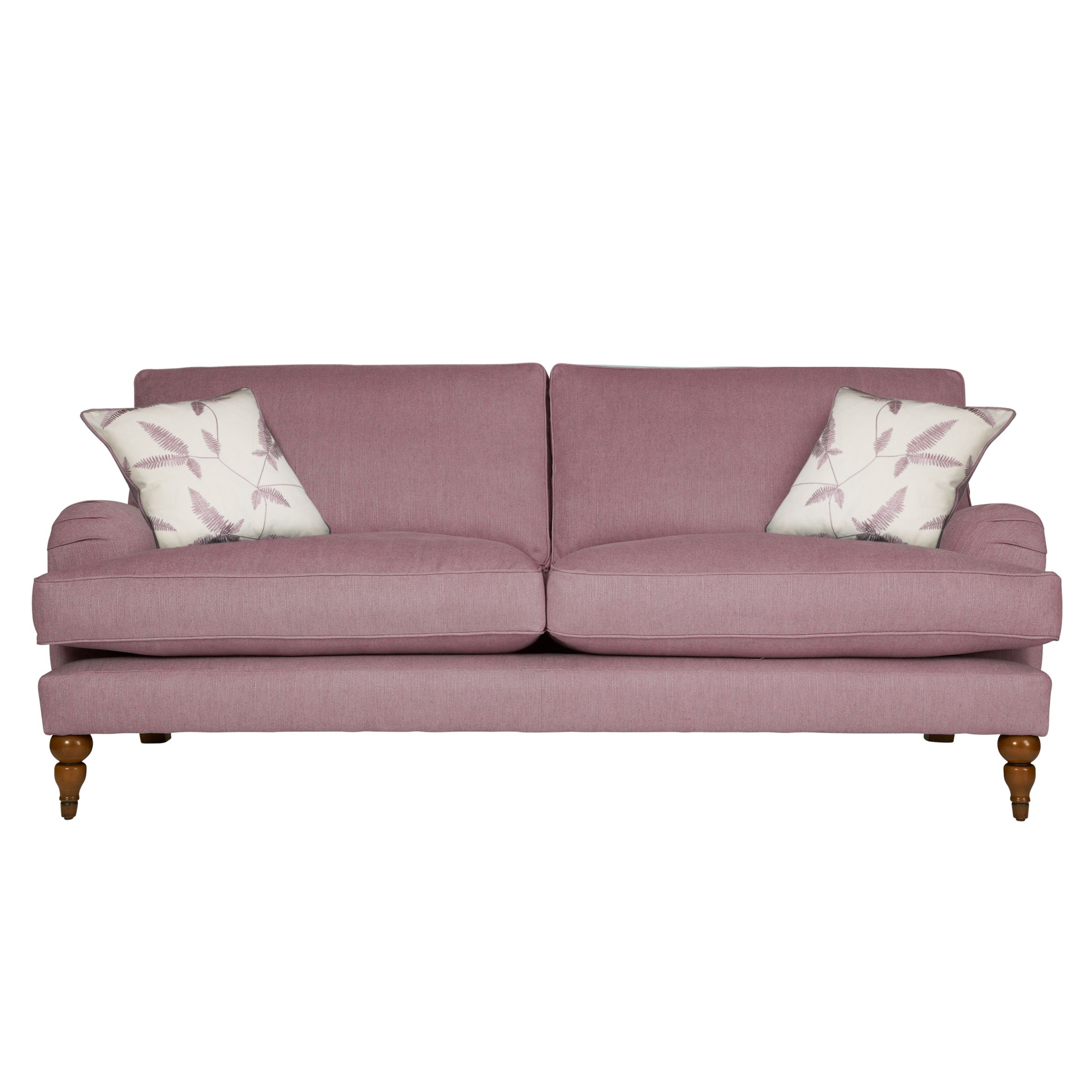 John Lewis Penryn Large Sofa, Heather / Elna, width 202cm