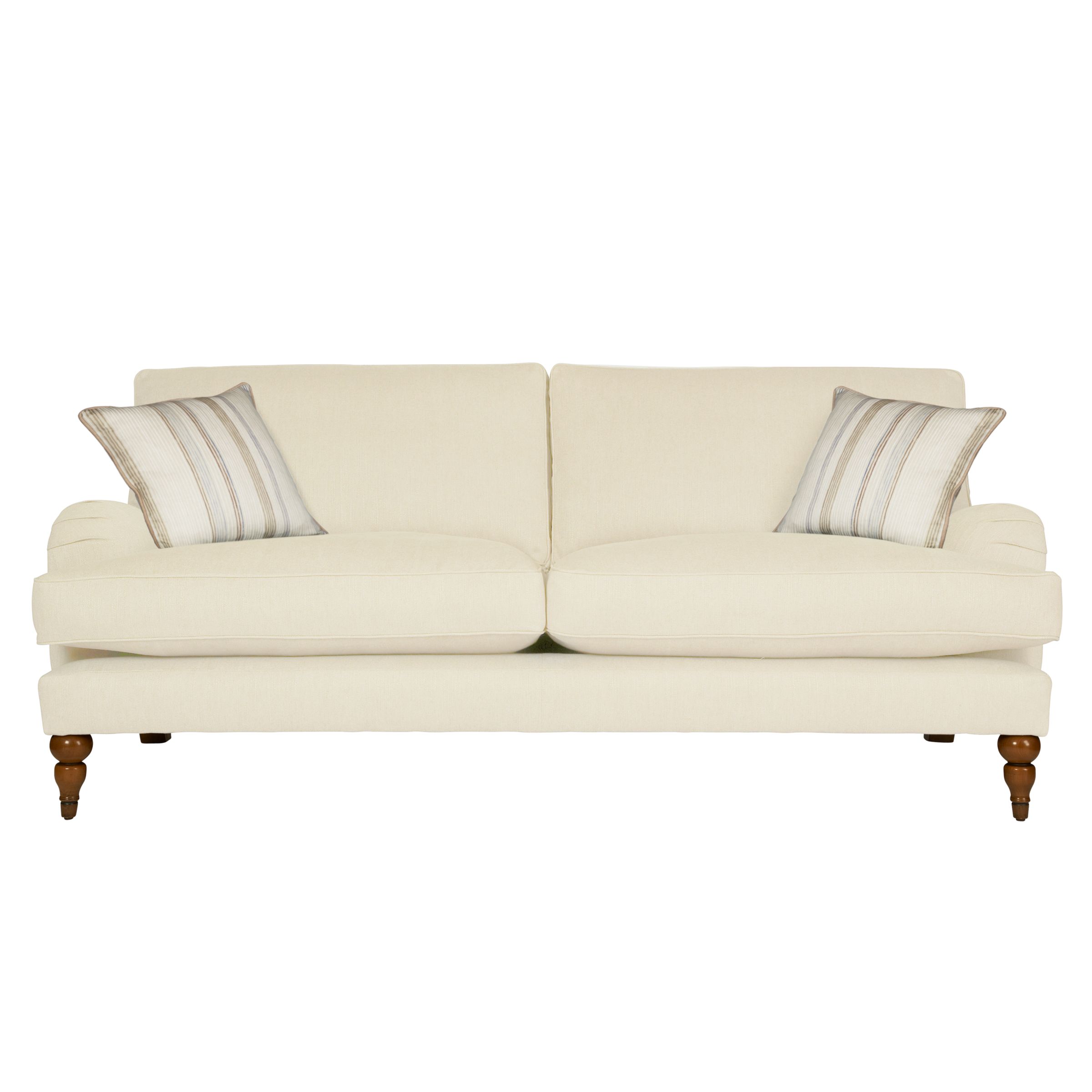 John Lewis Penryn Large Sofa, White / Sackville at JohnLewis