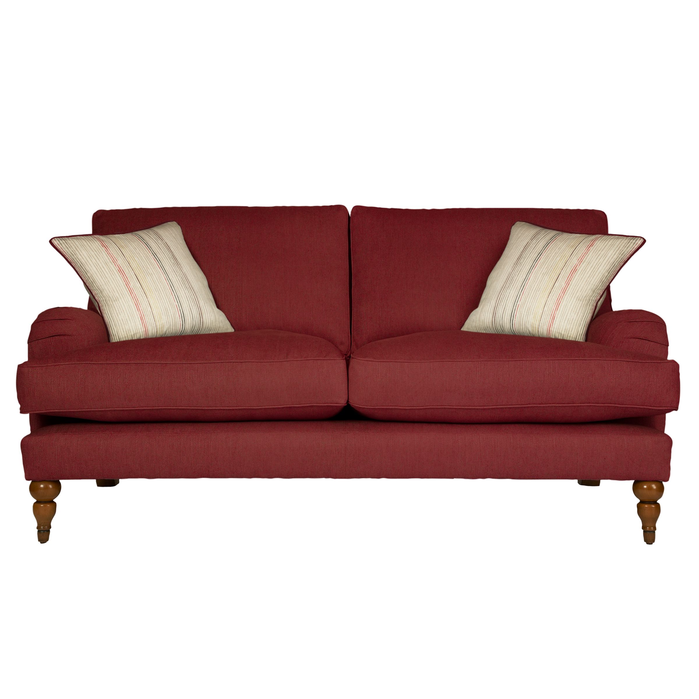 John Lewis Penryn Medium Sofa, Bordeaux / Sackville, width 176cm