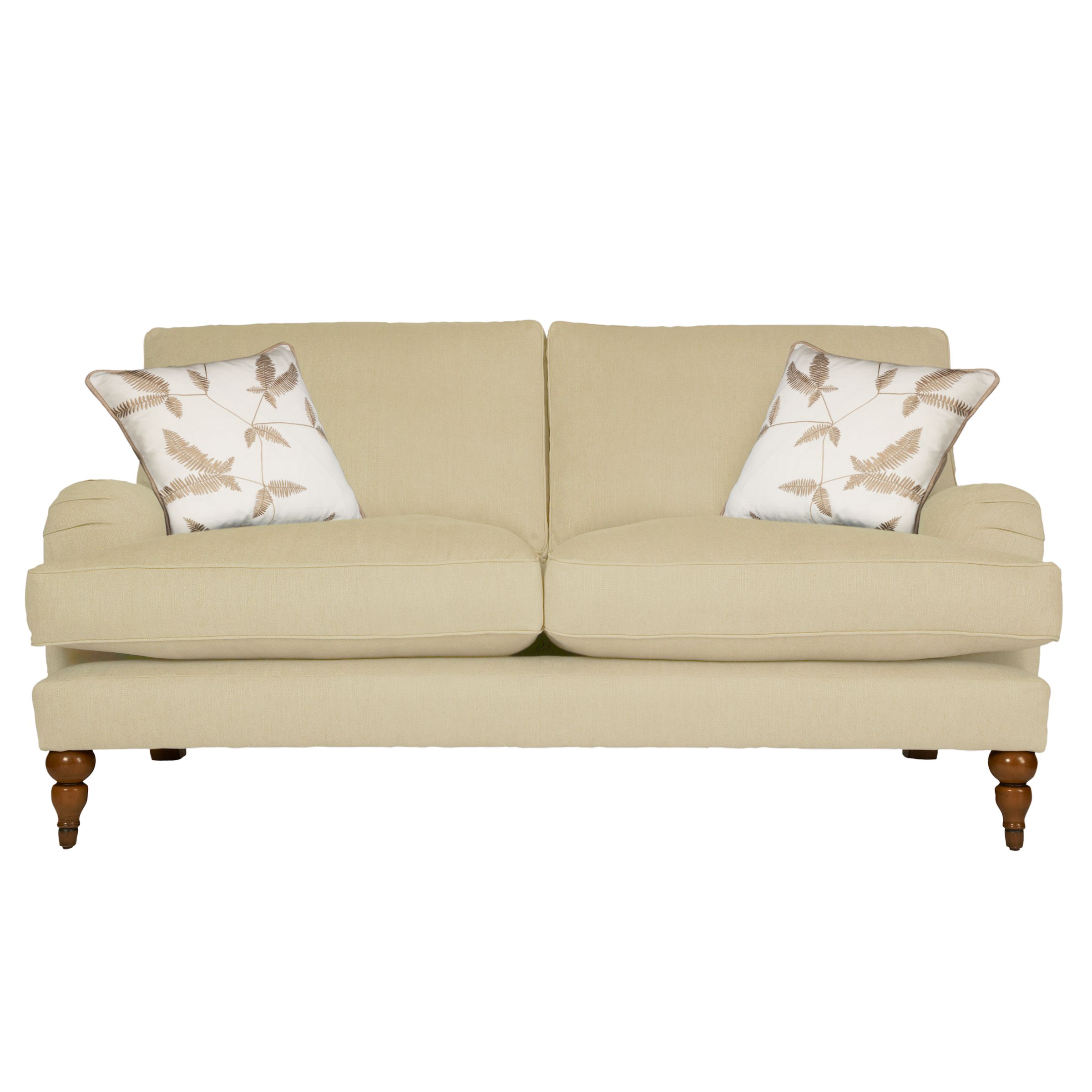 John Lewis Penryn Medium Sofa, Beige / Elna, width 176cm