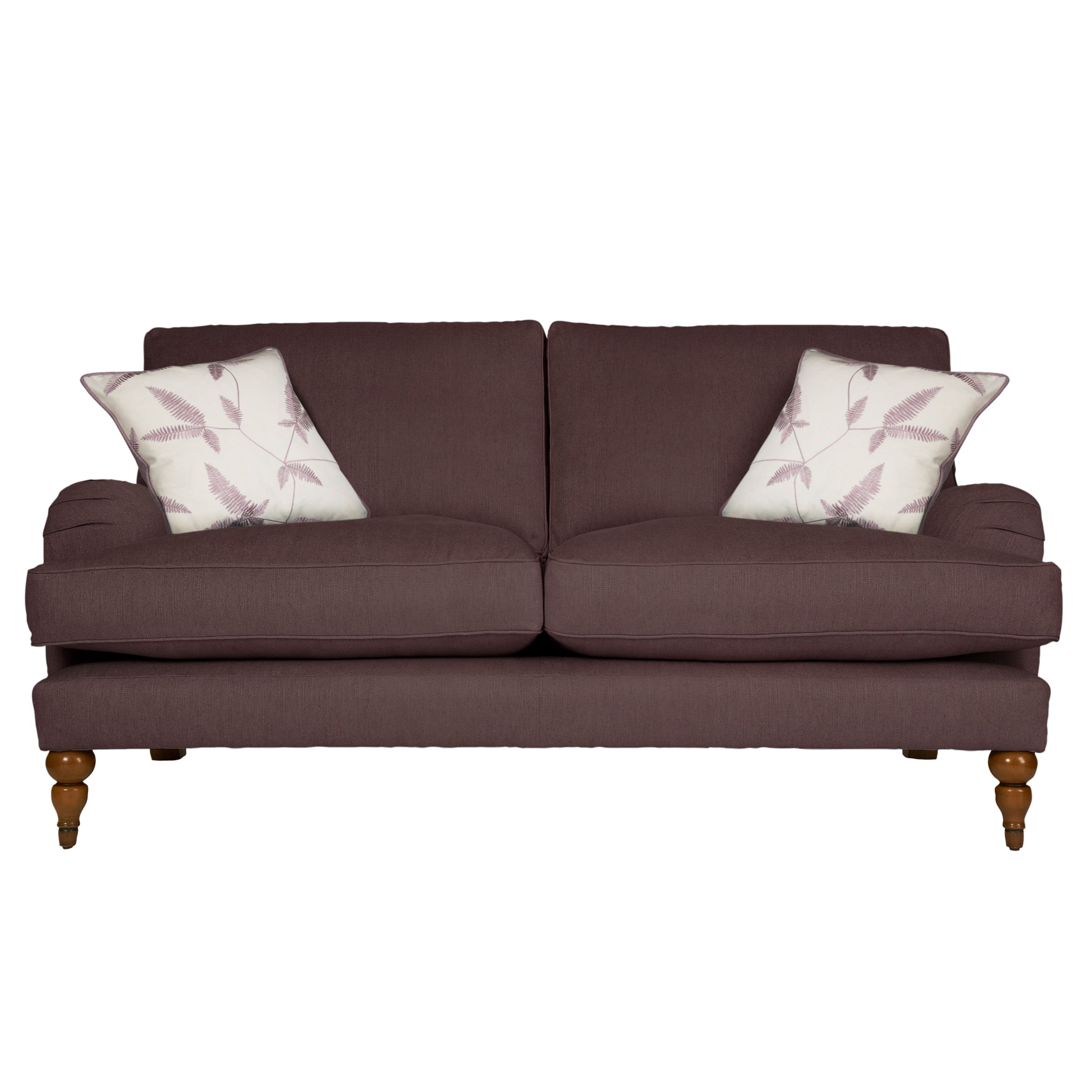 John Lewis Penryn Medium Sofa, Mauve / Elna, width 176cm
