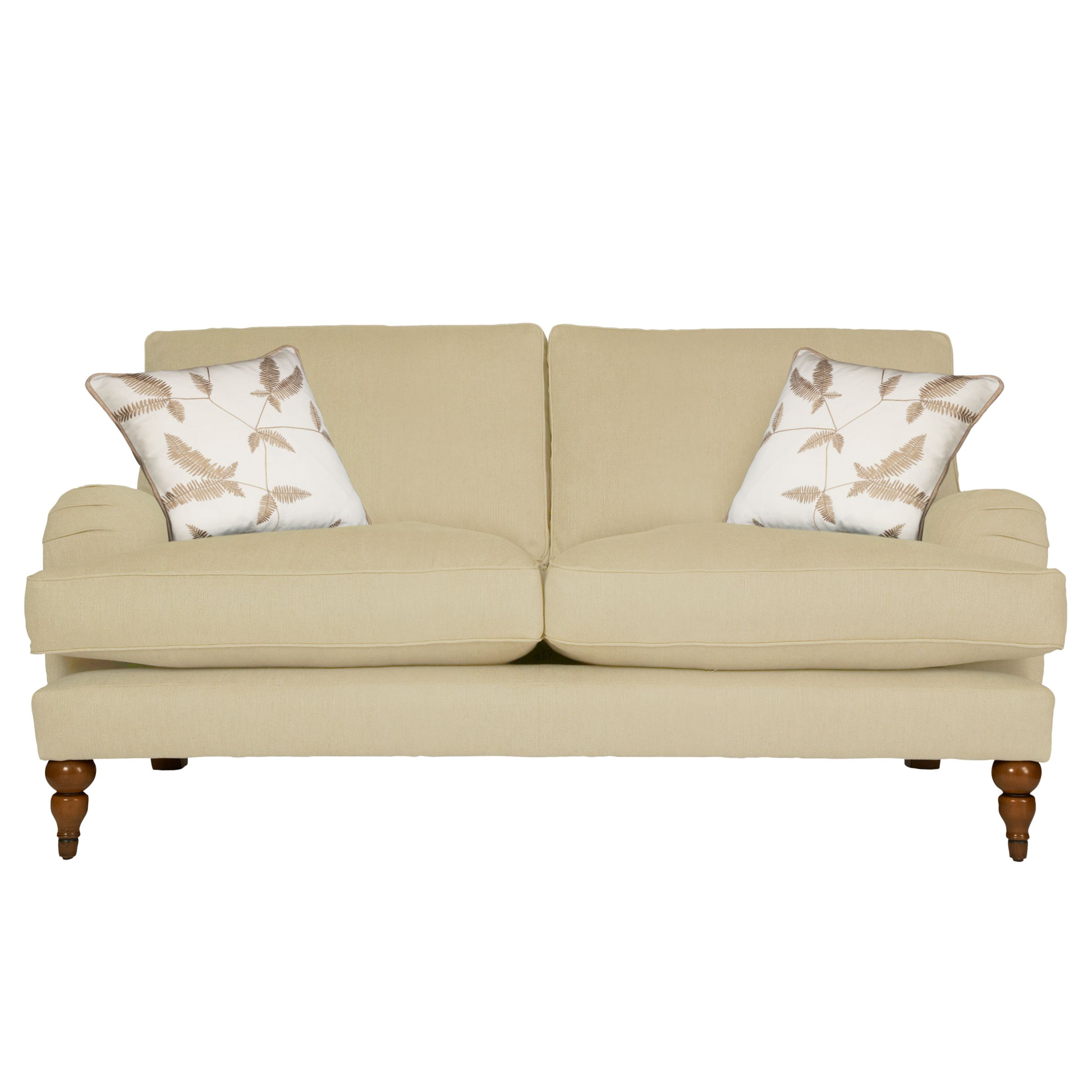 John Lewis Penryn Small Sofa, Beige / Elna, width 156cm