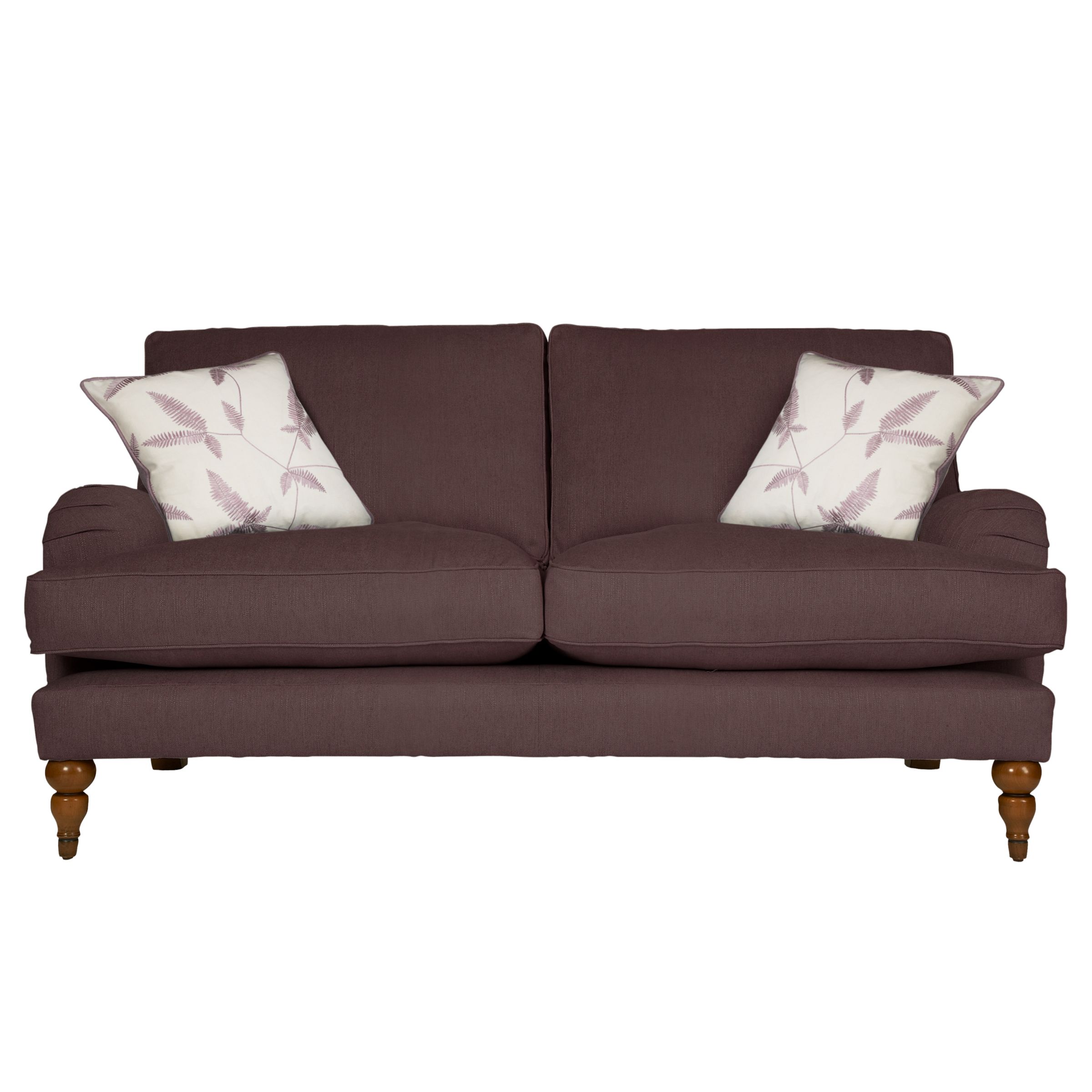 John Lewis Penryn Small Sofa, Mauve / Elna, width 156cm