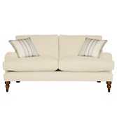 John Lewis Penryn Small Sofa, White / Sackville, width 156cm