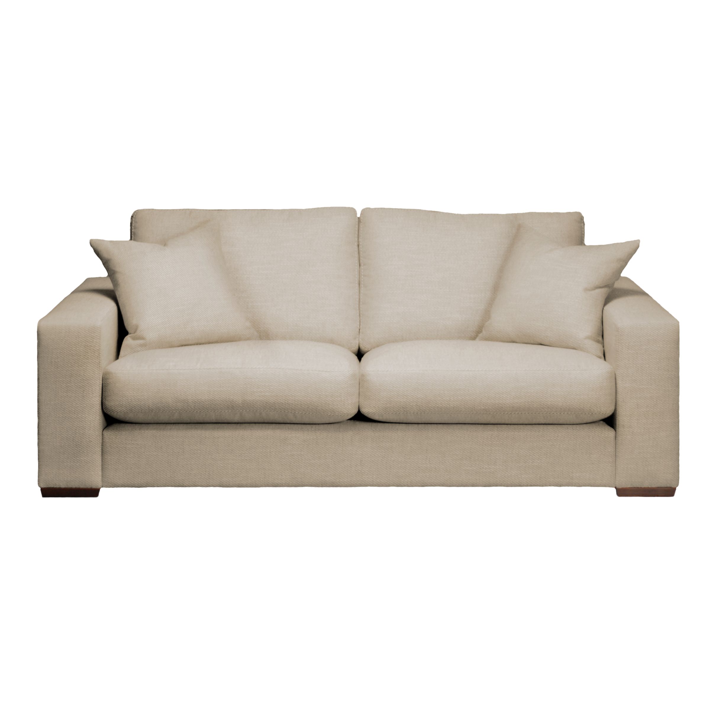 John Lewis Churchill Large Sofa, Taupe at John Lewis