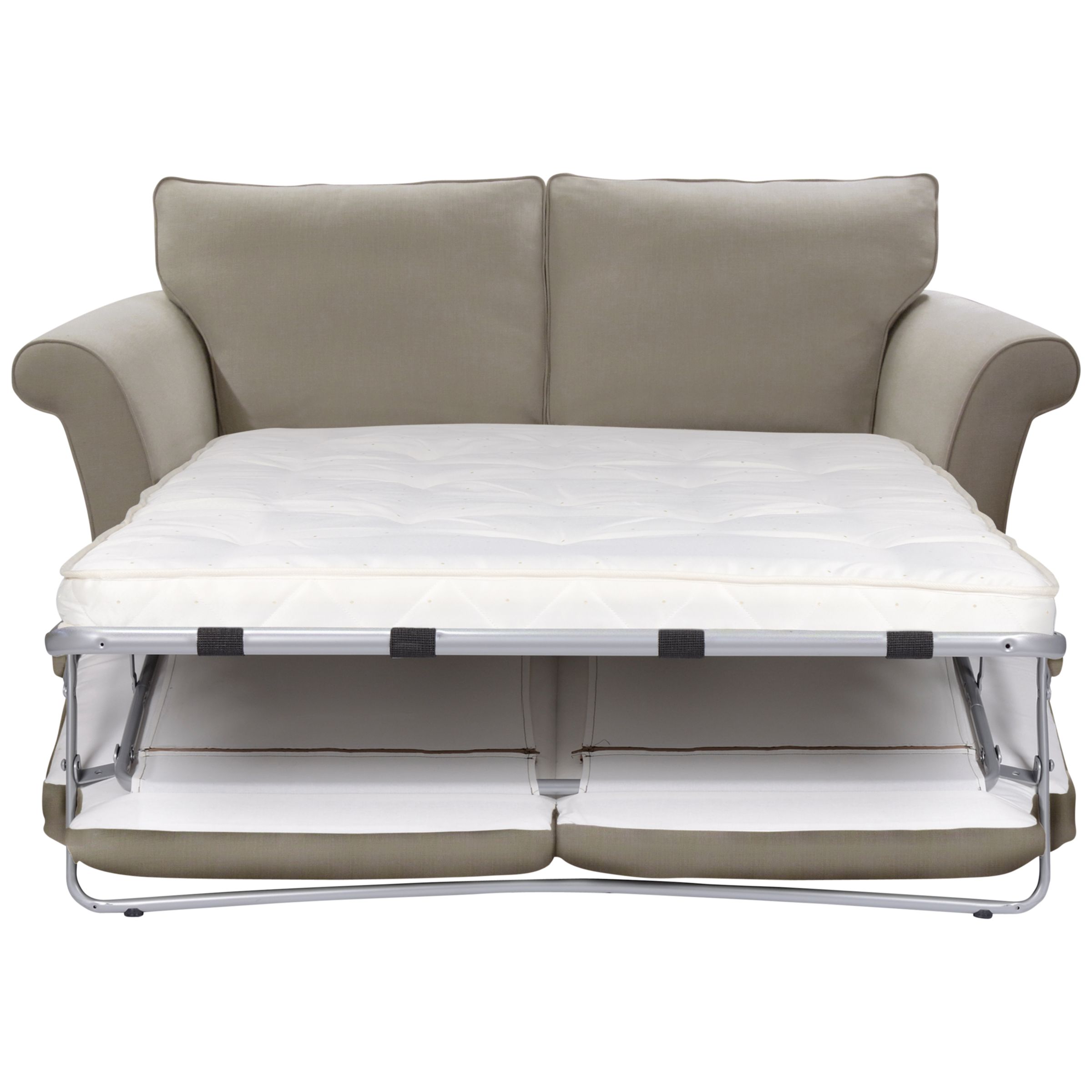 John Lewis Charlotte Medium Sofabed, Lotus Taupe at JohnLewis