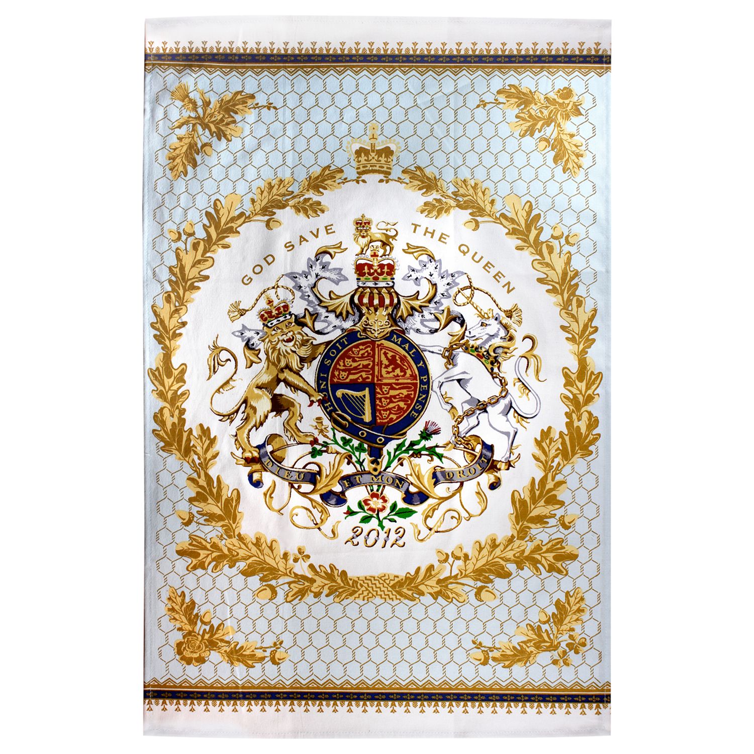 The Royal Collection Diamond Jubilee Tea Towel