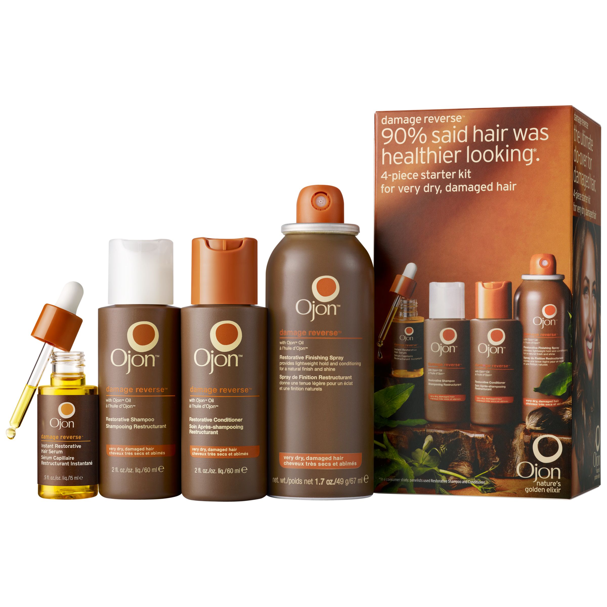 Ojon&reg; Damage Reverse&trade; 4-Piece Kit