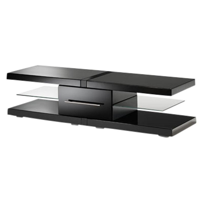 Techlink Echo EC130B TV Stand for up to 65-inch TVs, Black, width 130cm