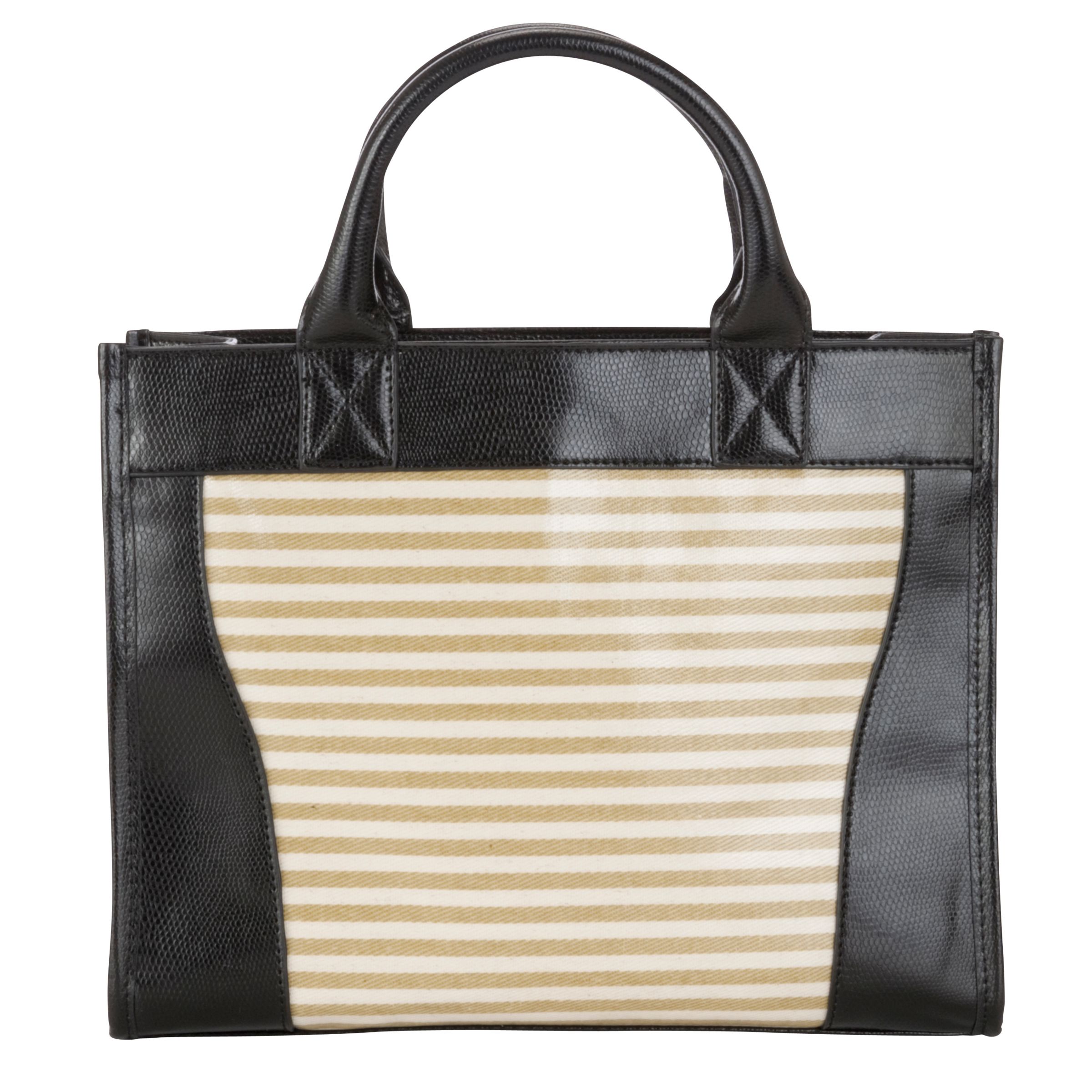 John Lewis Handheld Grab Handbag, Black