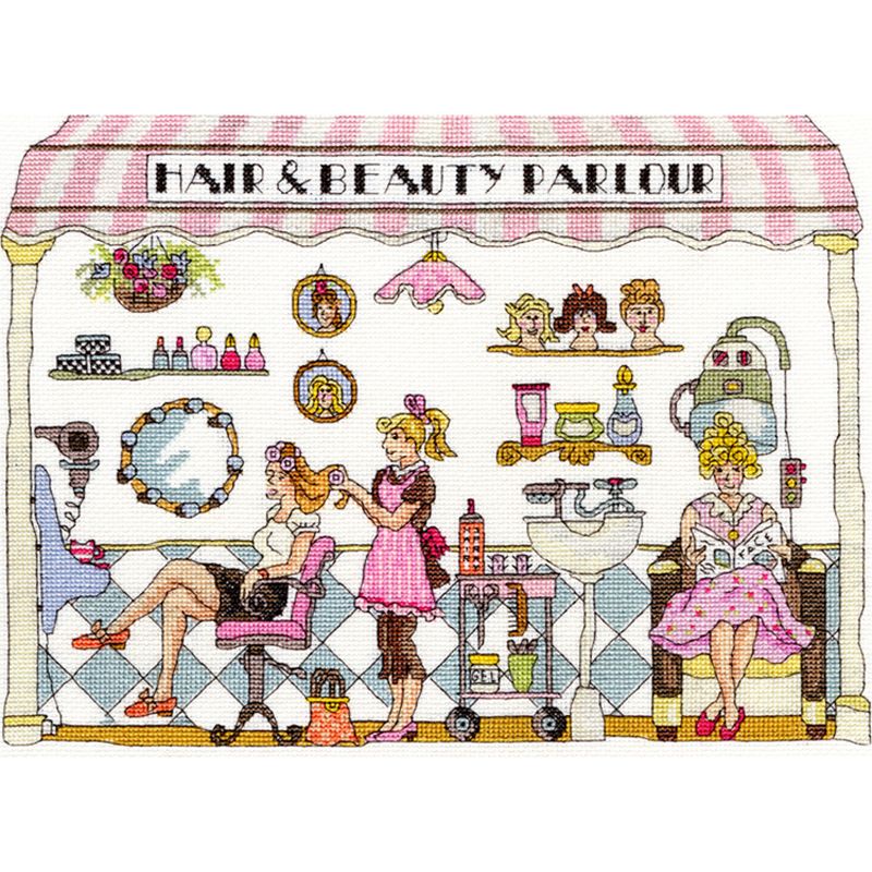 Bothy Threads Beauty Parlour Cross Stitch Kit