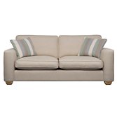 John Lewis Walton Large Sofa, Beige, width 200cm