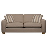 John Lewis Walton Large Sofa, Biscuit, width 200cm