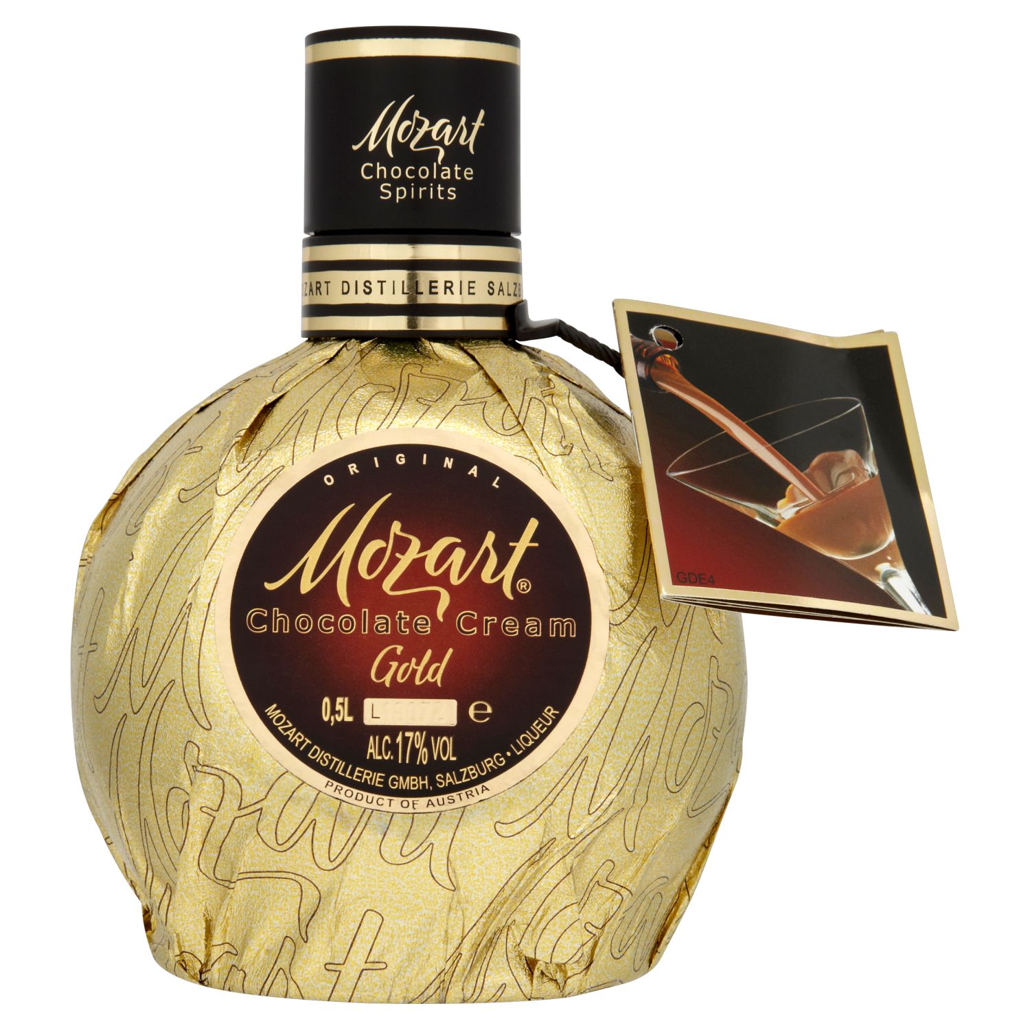 Mozart Gold Chocolate Cream Liqueur 50cl 