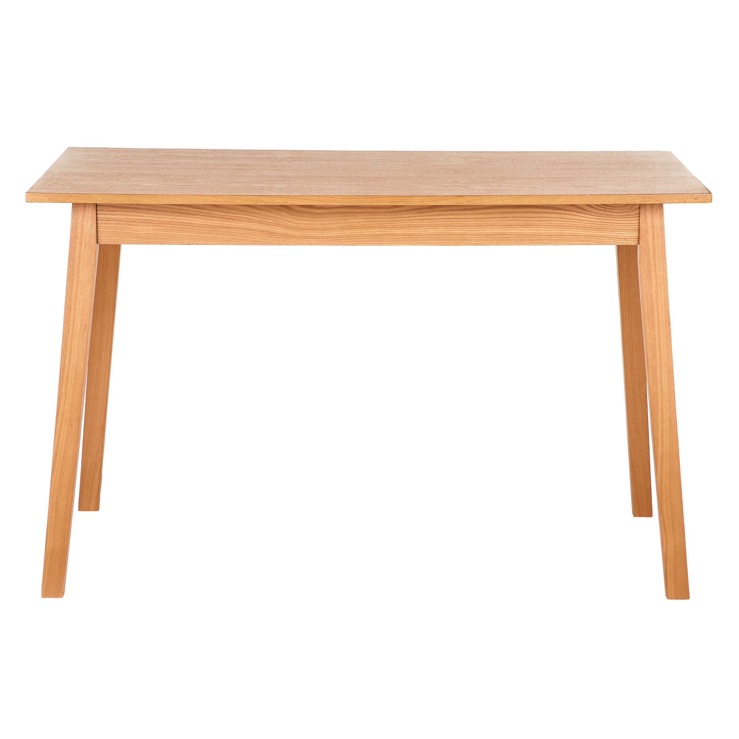 John Lewis Swift Rectangular 4 Seater Dining Table, Wood, width 120cm