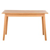 John Lewis Swift Rectangular 4 Seater Dining Table, Wood, width 120cm