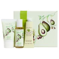 Crabtree & Evelyn Avocado, Olive and Basil Luxury Sampler Set, £12