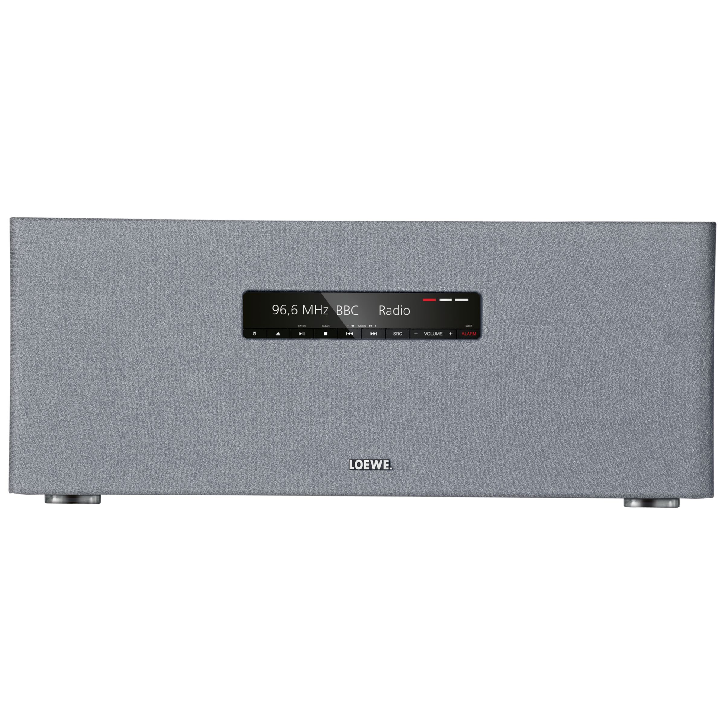Loewe SoundBox FM Radio, CD Player and iPod Dock, Silver